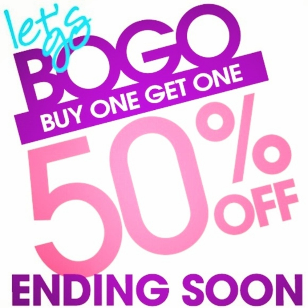 Buy one get one half off
